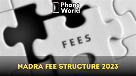 nadra fee structure 2022